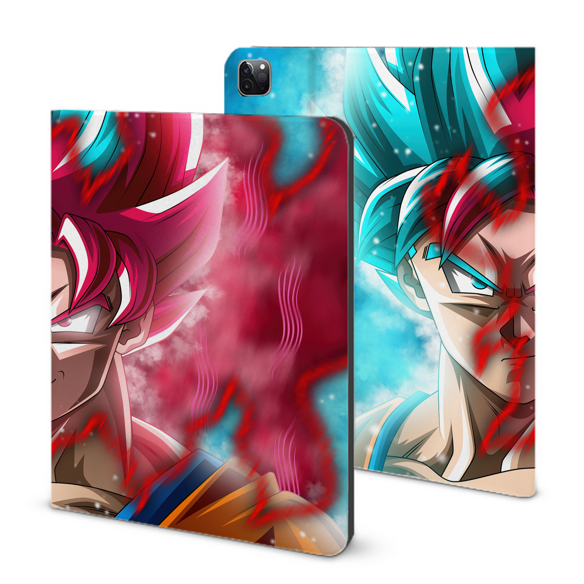 （画像用） ドラゴンボール DRAGON BALL IPad ケース ブック型 PUレザー TPU 耐衝撃 軽量 薄型 ペン収納なし 全面保護 IPad 各モデル対応